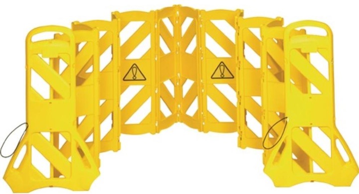 Actual product image Rubbermaid Barrier fence made of polyethylene, mobile