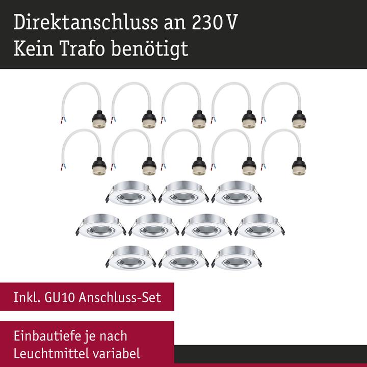 Actual product image Paulmann Recessed light 10-pack (GU10)