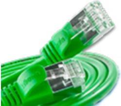 Actual product image Wirewin Slim patch cable: UTP, 2m, green (U/UTP, CAT6, 2 m)