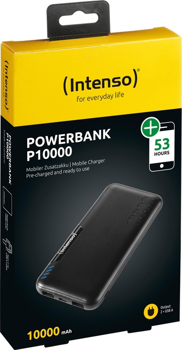 Produktbild Intenso P10000 Charger (10000 mAh, 37 Wh)
