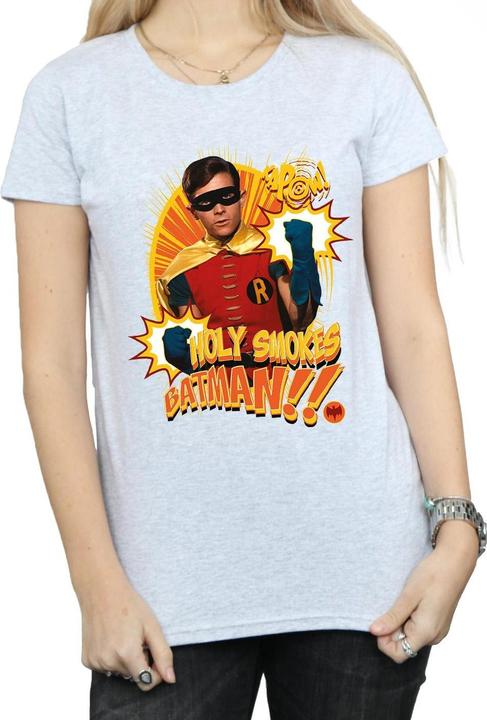 Produktbild Batman TV Serie Holy Smokes Baumwolle TShirt (L)