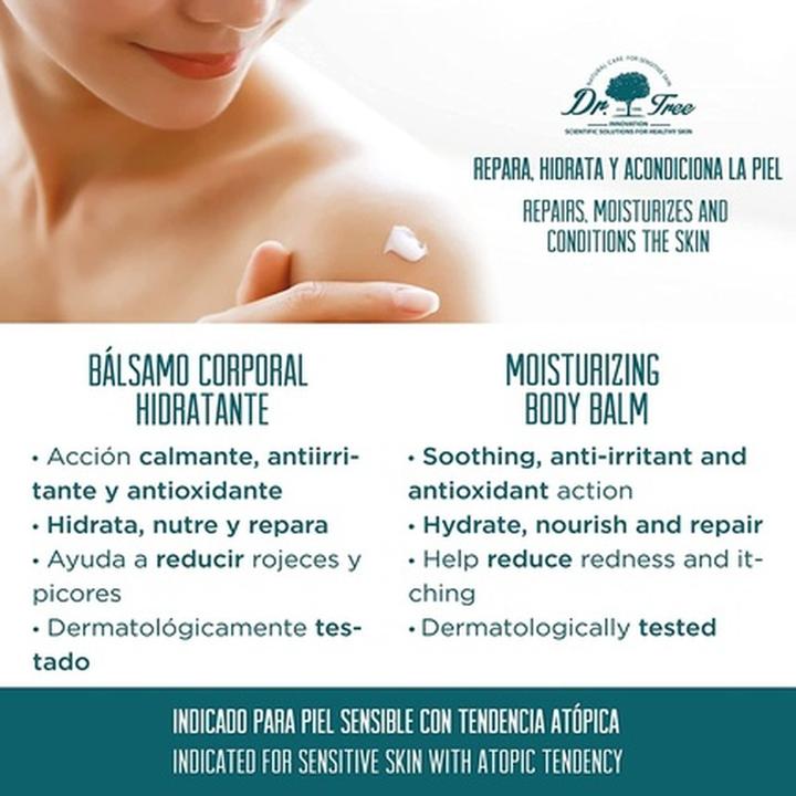 Produktbild Dr. Tree Öko-Feuchtigkeitsbalsam Für Den Körper 400ml (Körpercreme, 400 ml)