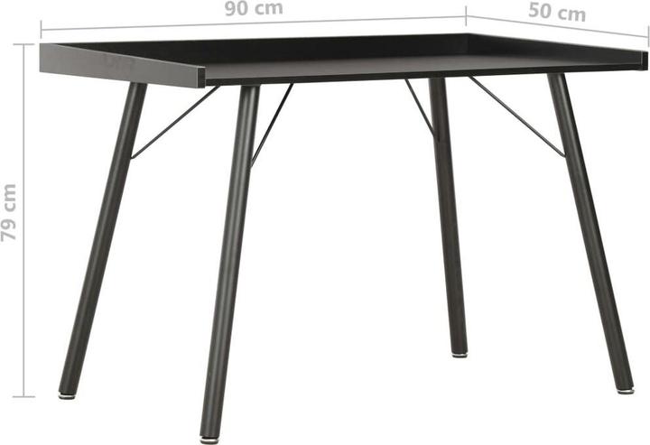 Immagine prodotto vidaXL Computer Tisch (50 x 90 x 79 cm)