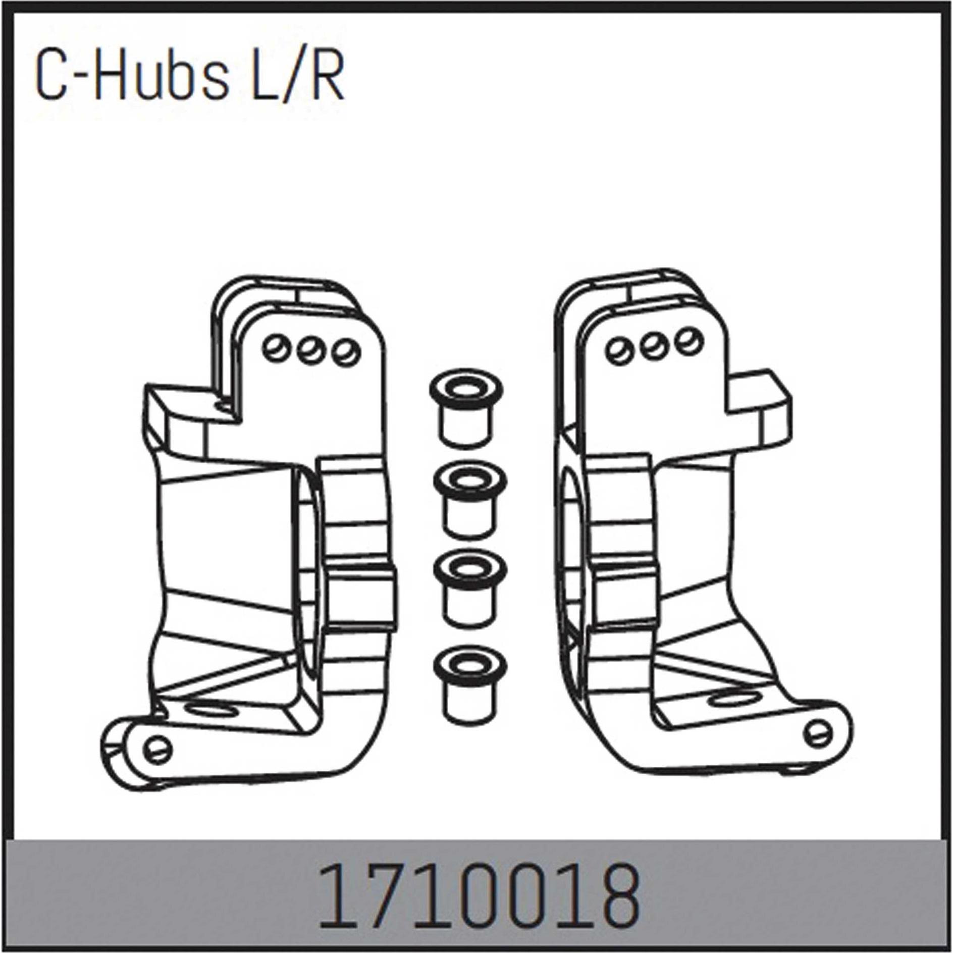 Absima C-Hubs L/R