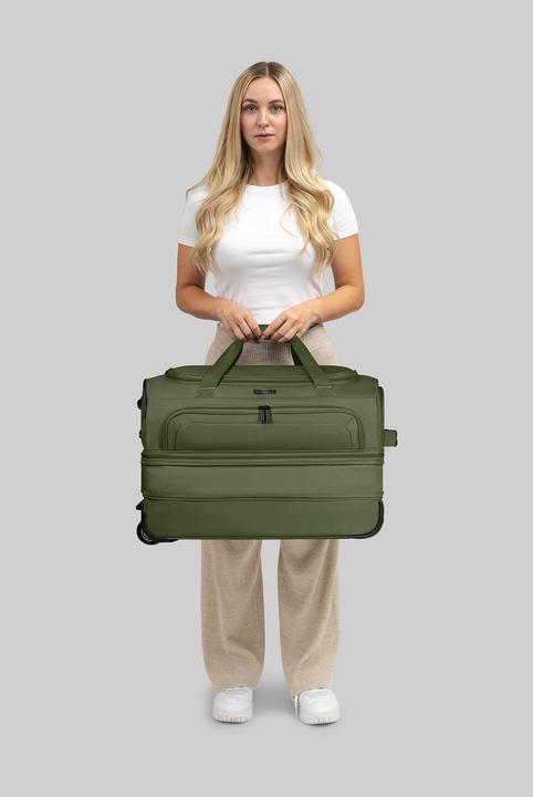 Produktbild Redolz Duffle Essentials 2 Rollen Reisetasche 55 cm mit Dehnfalte (43 l)