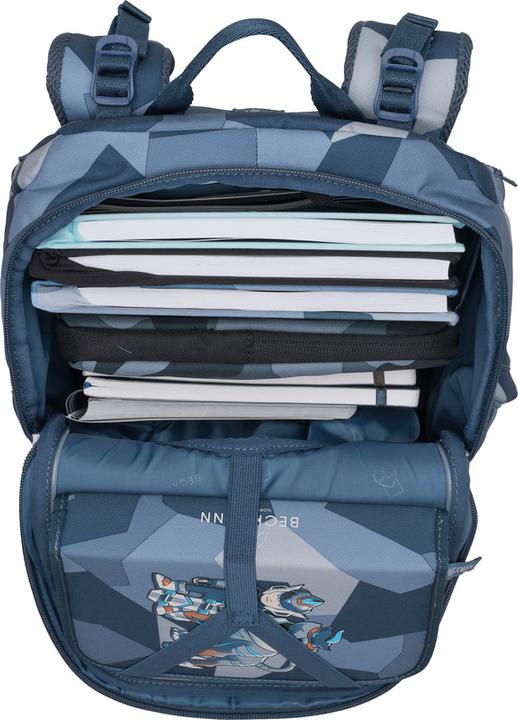 Produktbild Beckmann Schulrucksack Active Air FLX mit Wendetasche (25 l)