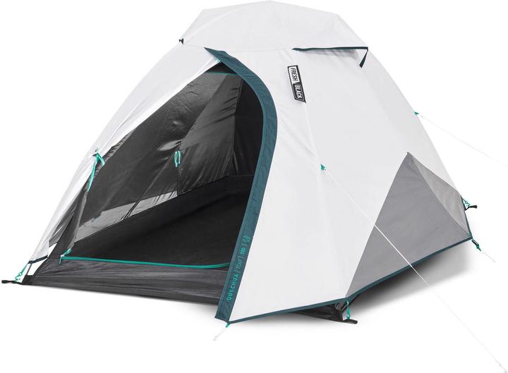 Actual product image Quechua MH100 FRESH & BLACK (Dome tent, 3 kg, 2 persons)