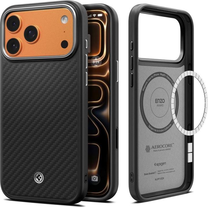 Produktbild Spigen Enzo Aramid "T" (Apple iPhone 17 Pro)