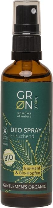 Actual product image GRN GENTLEMEN'S Deo Spray erfrischend Hanf & Hopfen (Spray, 75 ml)