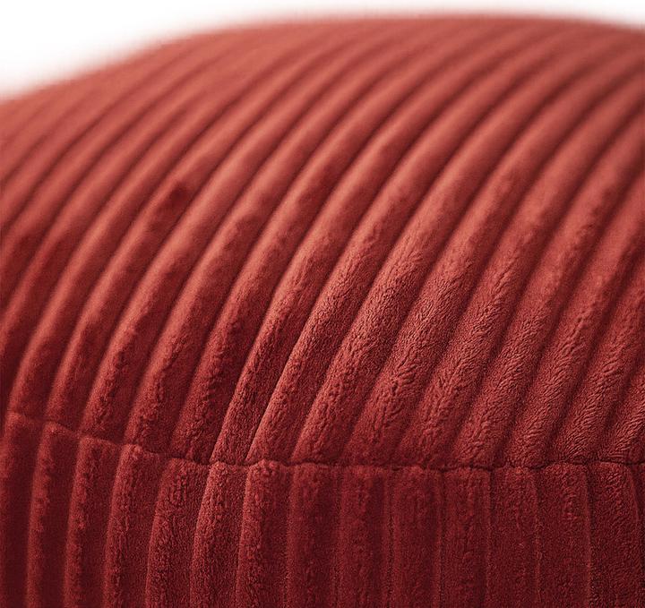 Image du produit Relaxdays Pouf en corduroy