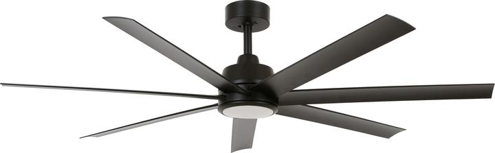 Beacon DC Deckenventilator Atlanta Schwarz mit LED