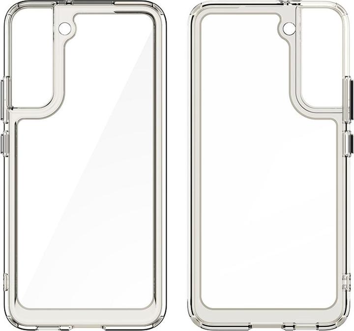 Produktbild Hurtel Outer Space Case Cover für Samsung Galaxy S22 + (S22 Plus) Hardcover mit Gelrahmen Rot (Samsung Galaxy S22+)