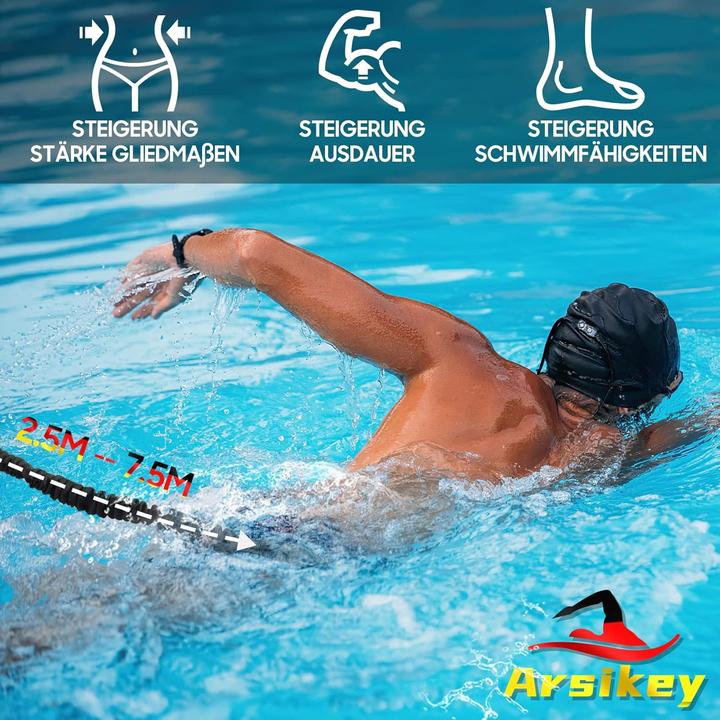Actual product image Arsikey Schwimmgurt mit verstellbarem Gürtel