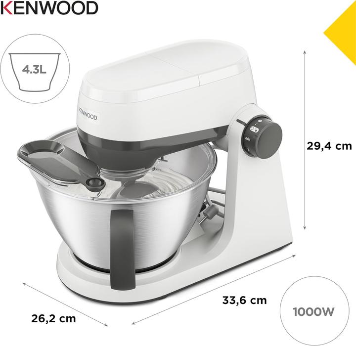Actual product image Kenwood KüchenM. Multi-Tasker KHC30.000WH 1000W (1000 W, 4.30 l)