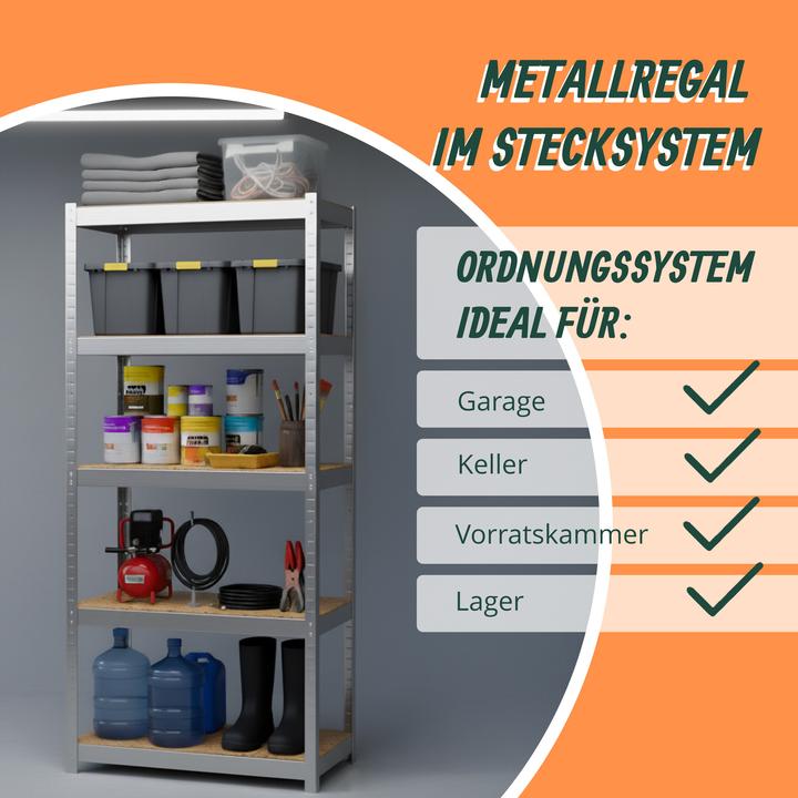 Produktbild Relaxdays Schwerlastregal