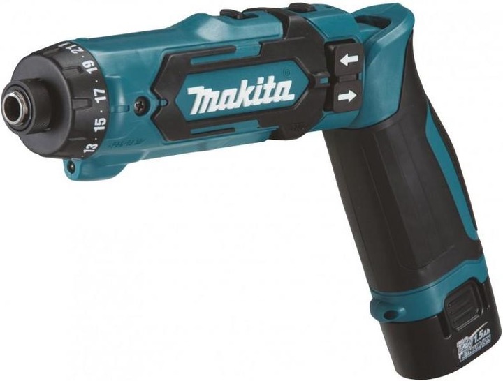 Image du produit Makita Tournevis sans fil DF012DSJ (Fonctionnement sur batterie)