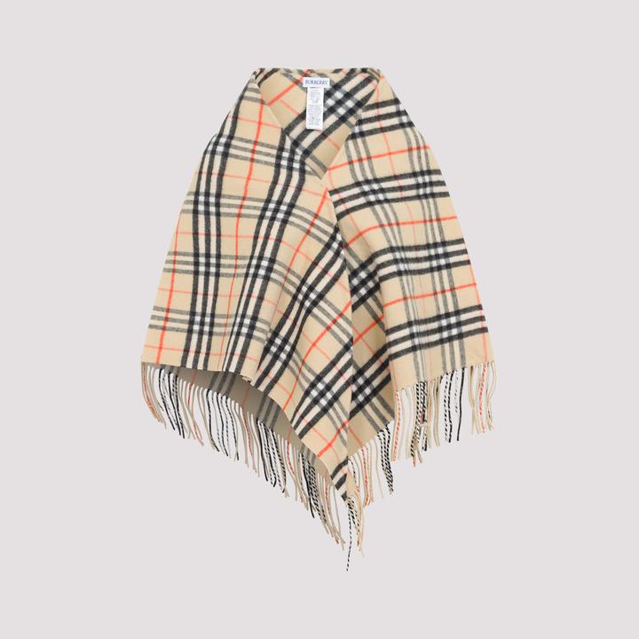 Immagine prodotto Burberry "Check" Wool and cashmere cape