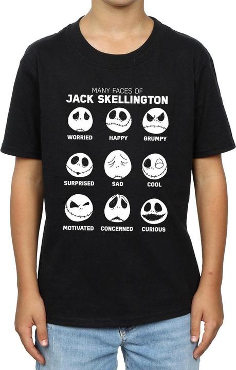 Produktbild Disney Nightmare Before Christmas The Many Faces Of Jack TShirt Jungen (152, 158)