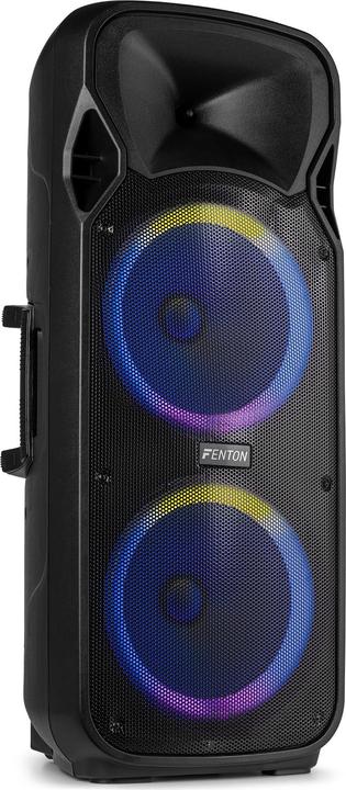 Produktbild Fenton Speaker Bluetooth - FT212LED MK2 karaoke box met LEDâ€™s, accu en microfoons - (Aktiv)
