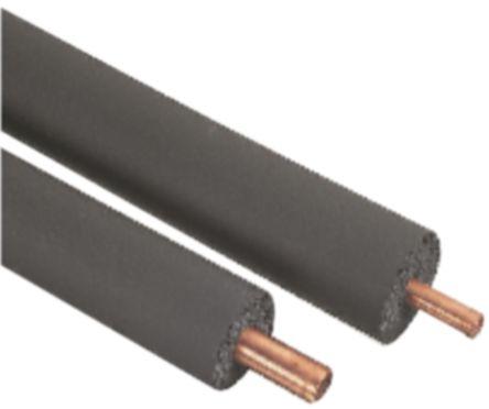 Actual product image Rs Pro Rubber pipe insulation 60 IDx19mm T 2m L