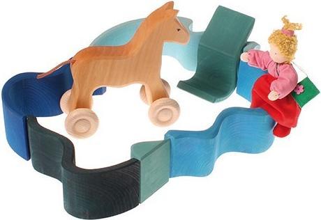 Actual product image Grimm's Water waves (6 pieces)