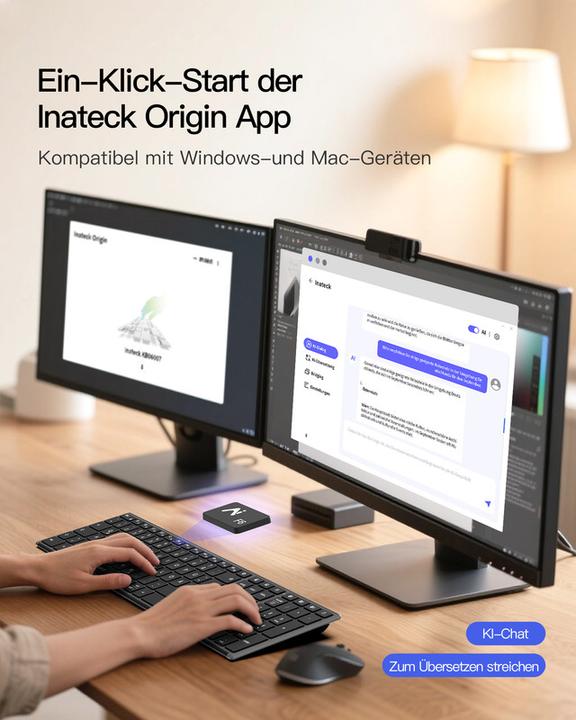 Produktbild Inateck KB06007 (DE, Kabellos)