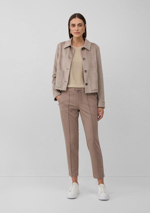 Immagine prodotto s.Oliver Hose Jogpants aus elastischem Interlockjersey (46)