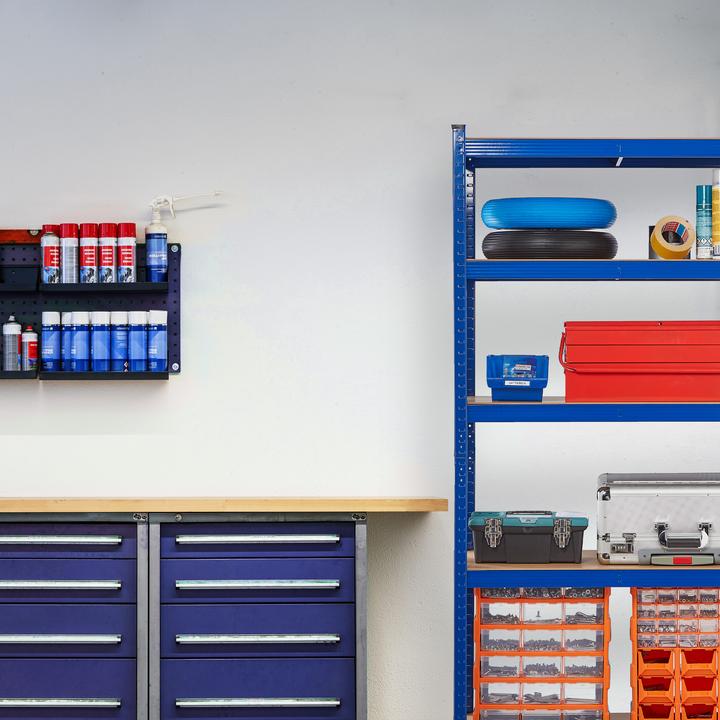 Actual product image Relaxdays Heavy duty shelf