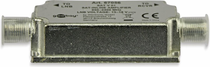Actual product image Goobay SAT antenna amplifier 950 MHz - 2400 MHz (Amplifier)