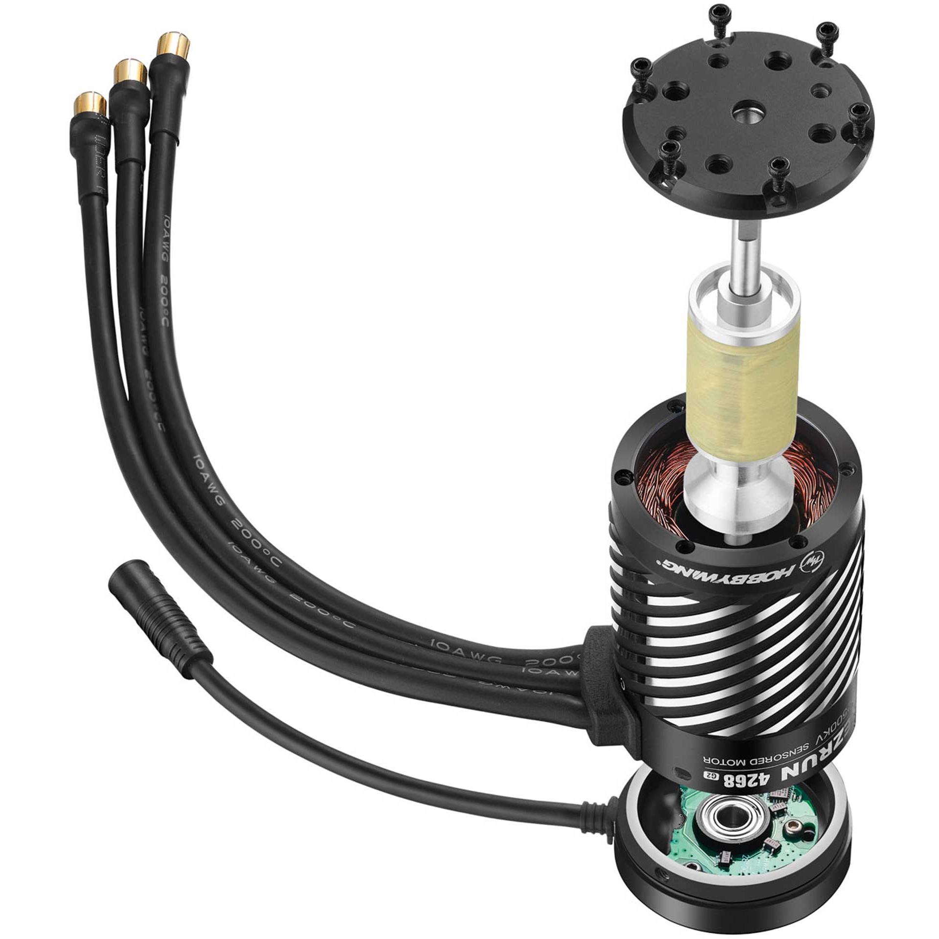 Thumbnail - Hobbywing Brushless Motor Ezrun 4268SD G2 2500kV, 3-4S, 1:8