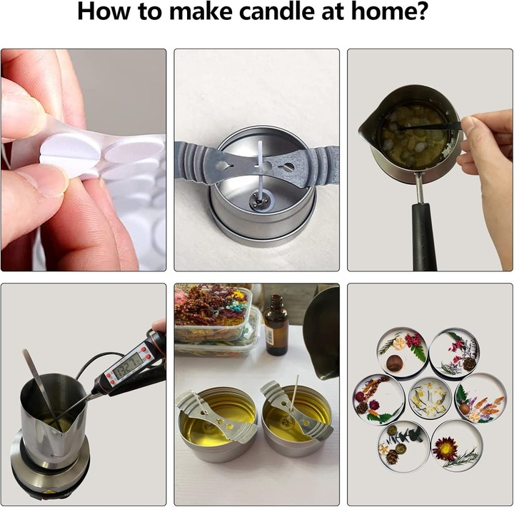 Actual product image Ryunq Candle making kit