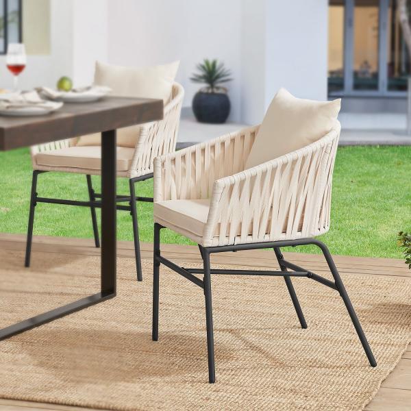 Produktbild Juskys Rope Gartenstühl Set