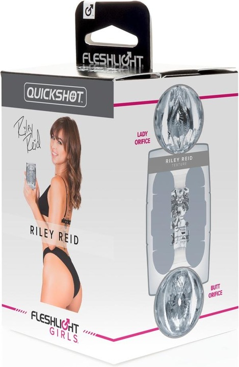 Actual product image Fleshlight Quickshot Riley Reid