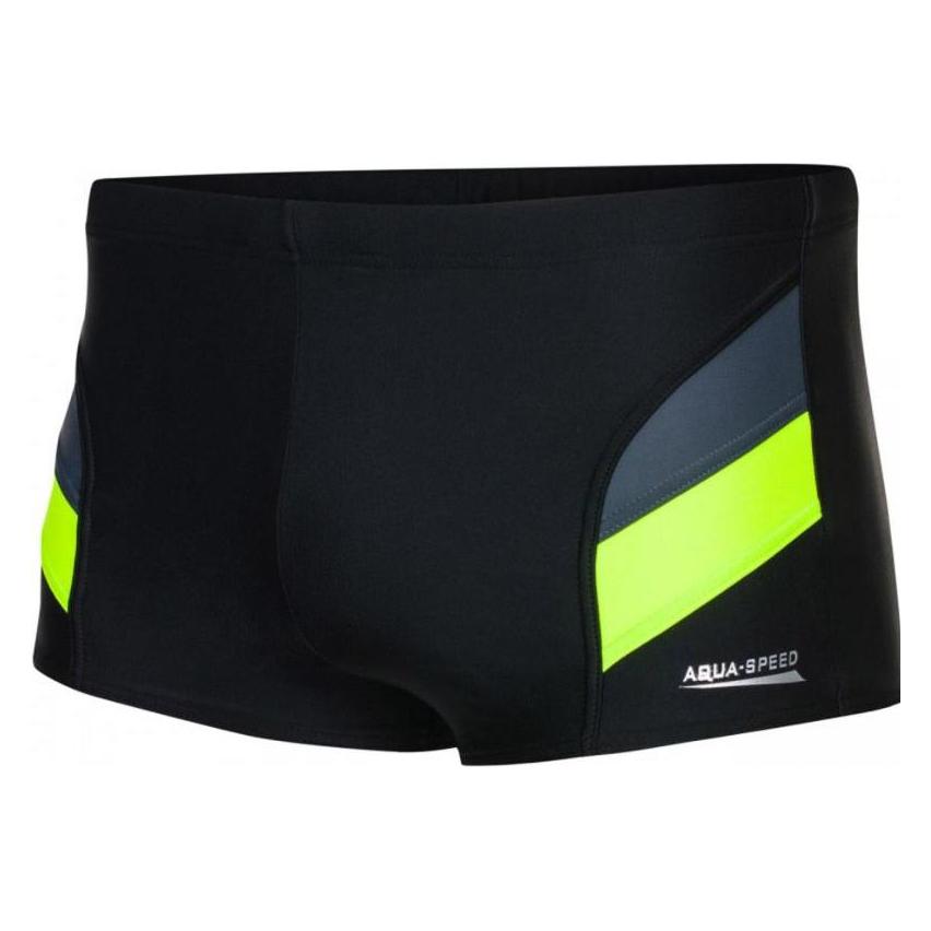 Speed, Uomini, Costume Da Uomo, Aqua-Speed Aron M Badeshorts, Farbe 138, Nero, (M)
