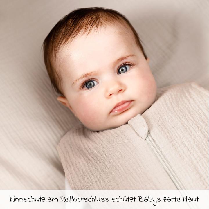 Image du produit La Loona LaLoona Schlafsäcke Sommer-Schlafsack Musselin / Mull - Beige (70 cm, 0,5 TOG, Été)