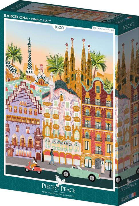 Immagine prodotto Pieces & Peace Puzzle 1000 pezzi Barcellona (1000 pezzi)