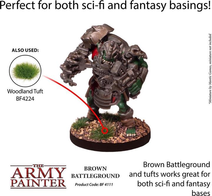 Actual product image Army Painter ARM04111 - Brown Battleground/Brown Underground