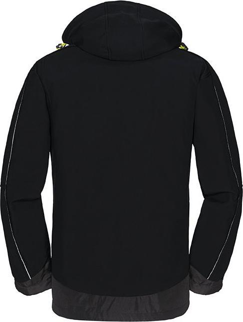 Produktbild BIG Arbeitsschutz Softshelljacke MONTANA schwarz,Gr.L (L)