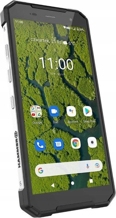 Immagine prodotto Myphone HAMMER EXPLORER PLUS smartphone argento (64 GB, Argento, 5.72", Doppia SIM, 4G)