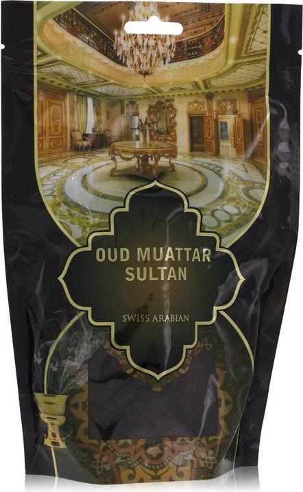 Swiss Arabian Muattar Sultan Oudh Bakhoor Incense (Eau de Parfum, 250 ml)