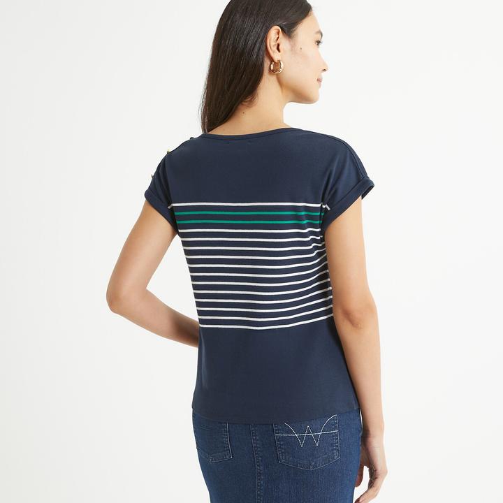 Produktbild Anne Weyburn Gestreiftes T-Shirt (32, 34)