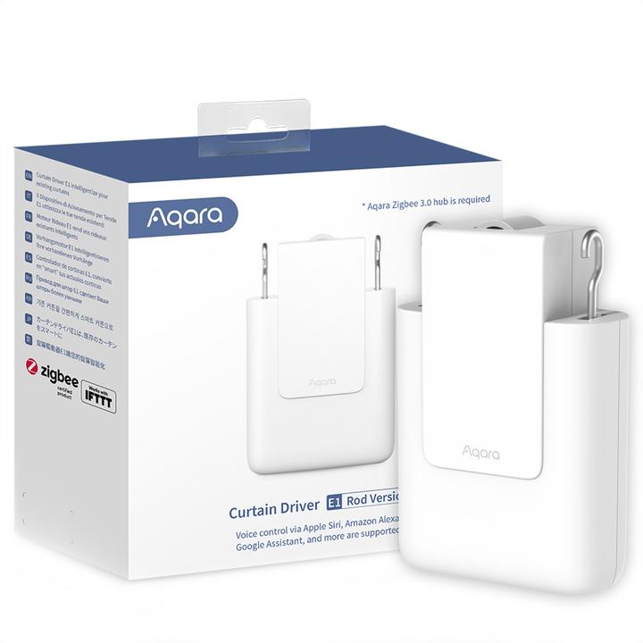 Actual product image Aqara Curtain Driver E1 Rod Version