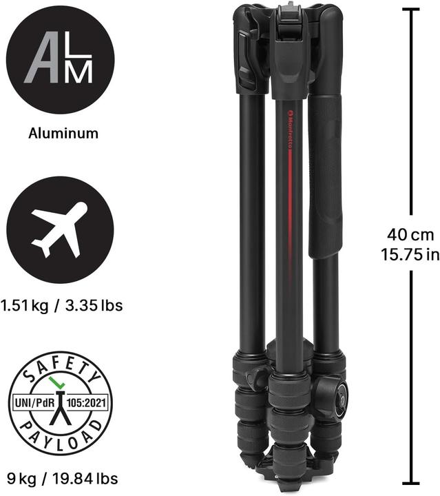 Image du produit Manfrotto Befree Advanced AS twist alu