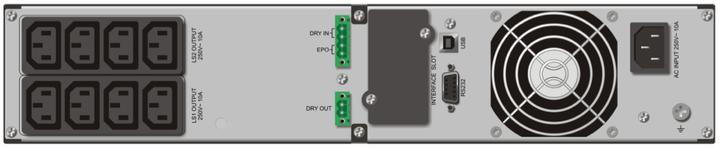 Actual product image Next Ups Systems II RT2U NETPACK 1000VA/900W (1000 VA, 900 W, Online double converter UPS)