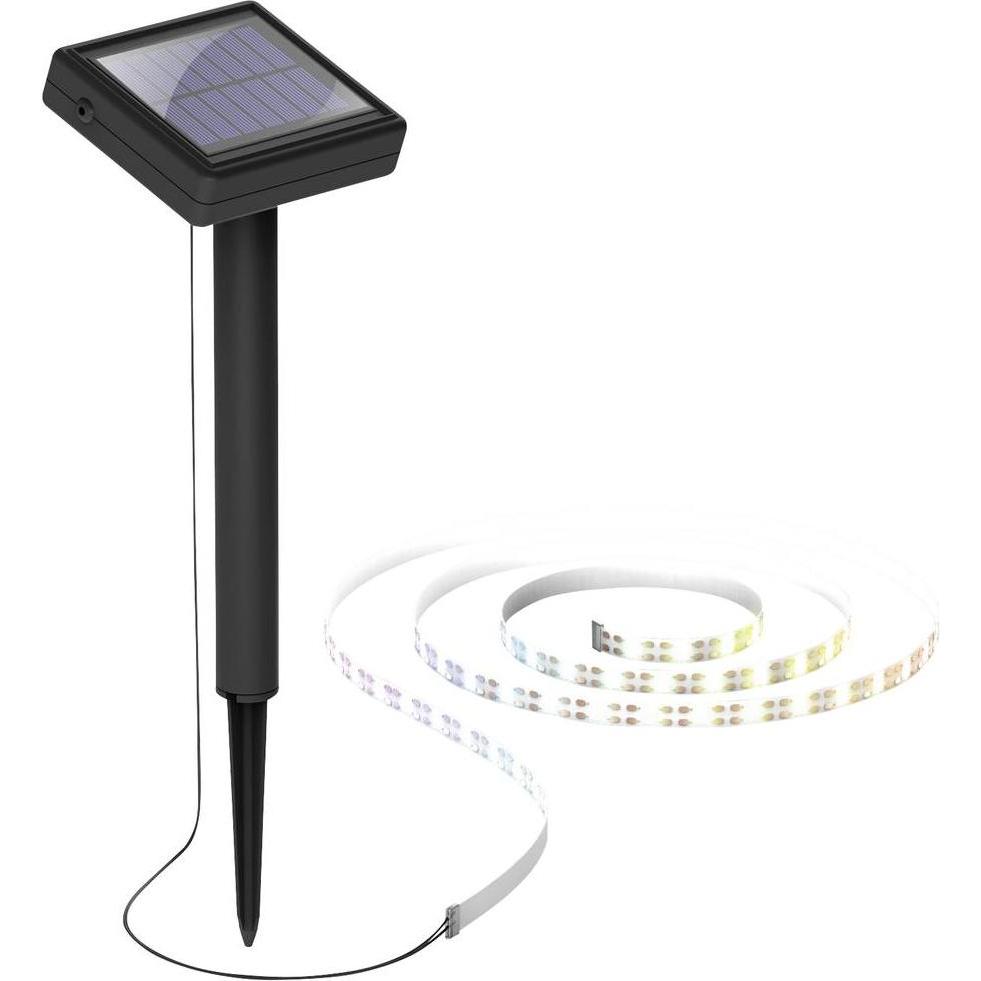 Megatron, Gartenbeleuchtung, Solarstripe 300cmBK RGB 600mAh (IP44)