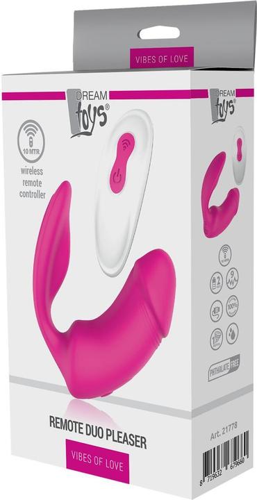 Produktbild Dream Toys Vibes Of Love Remote Duo Pleaser Purple