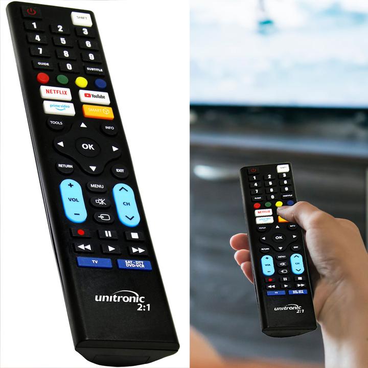 Actual product image iSnatch Programmable remote control for 2 devices (Universal remote control, Infrared)