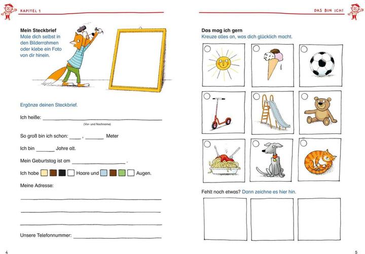 Produktbild Schlau für die Schule: Mein dickes buntes Übungsbuch für den Schulstart (Deutsch, Christine Mildner, Sabine Rothmund, 2021)