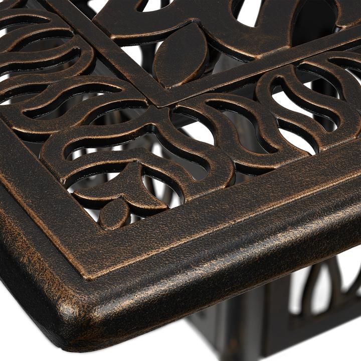 Actual product image Relaxdays garden table (90 cm)