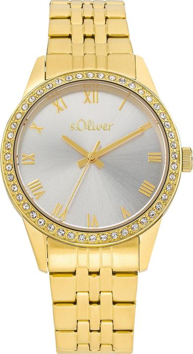 S.Oliver Damenuhr (Analoguhr, 36 mm)